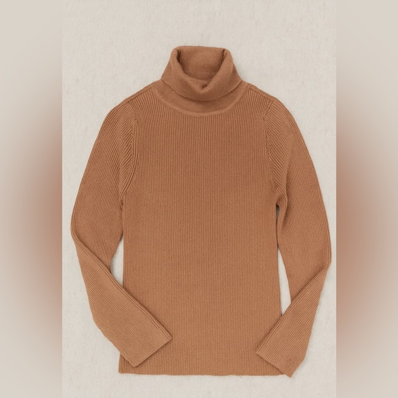 Express Sweaters - Express Ribbed Turtleneck Sweater – Size Medium (Slim Fit)